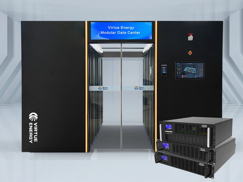 Virtue Rack mount UPS with lithium-ion battery