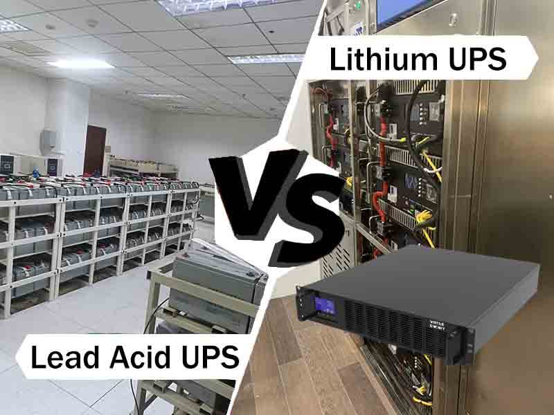 lithium UPS vs lead acid UPS