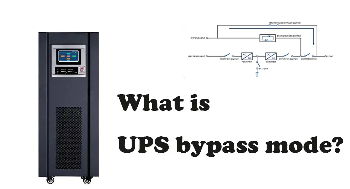 What is UPS bypass mode