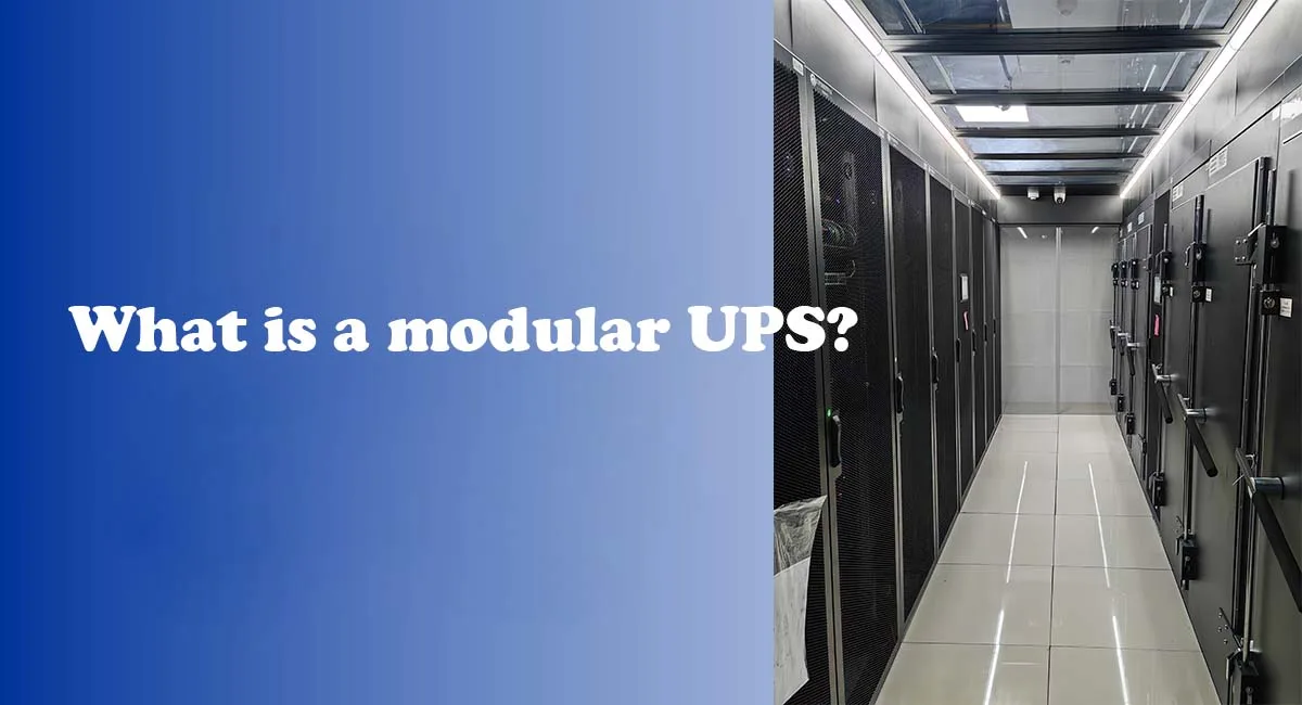 What is a modular UPS