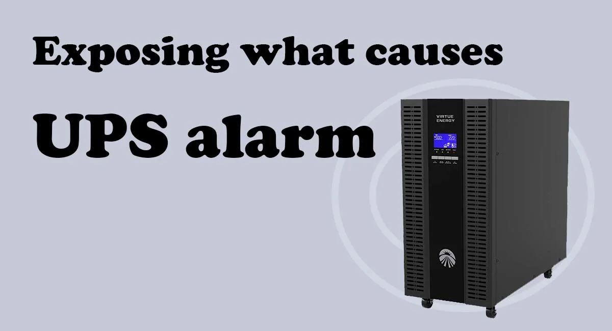 Exposing what causes UPS alarm