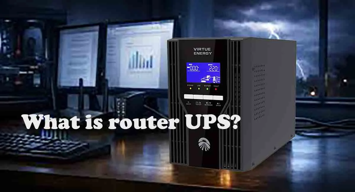 What is router UPS